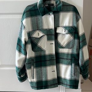 Zara flannel shirt